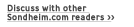 Discuss with other Sondheim.com readers. >>